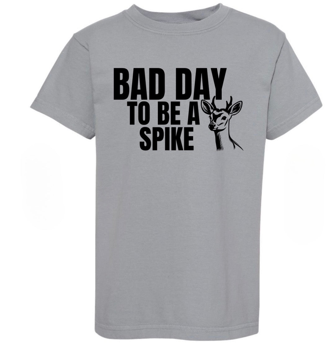 Youth & Adult Bad Day to Be a Spike Tshirt - Comfort Colors