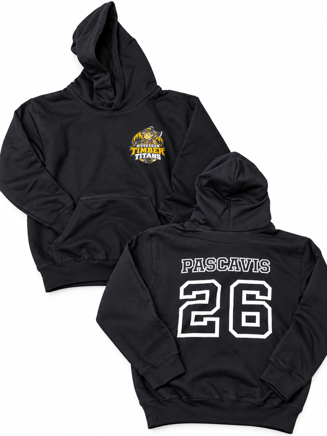 Adult Muskegon Timber Titans (Chest Logo)