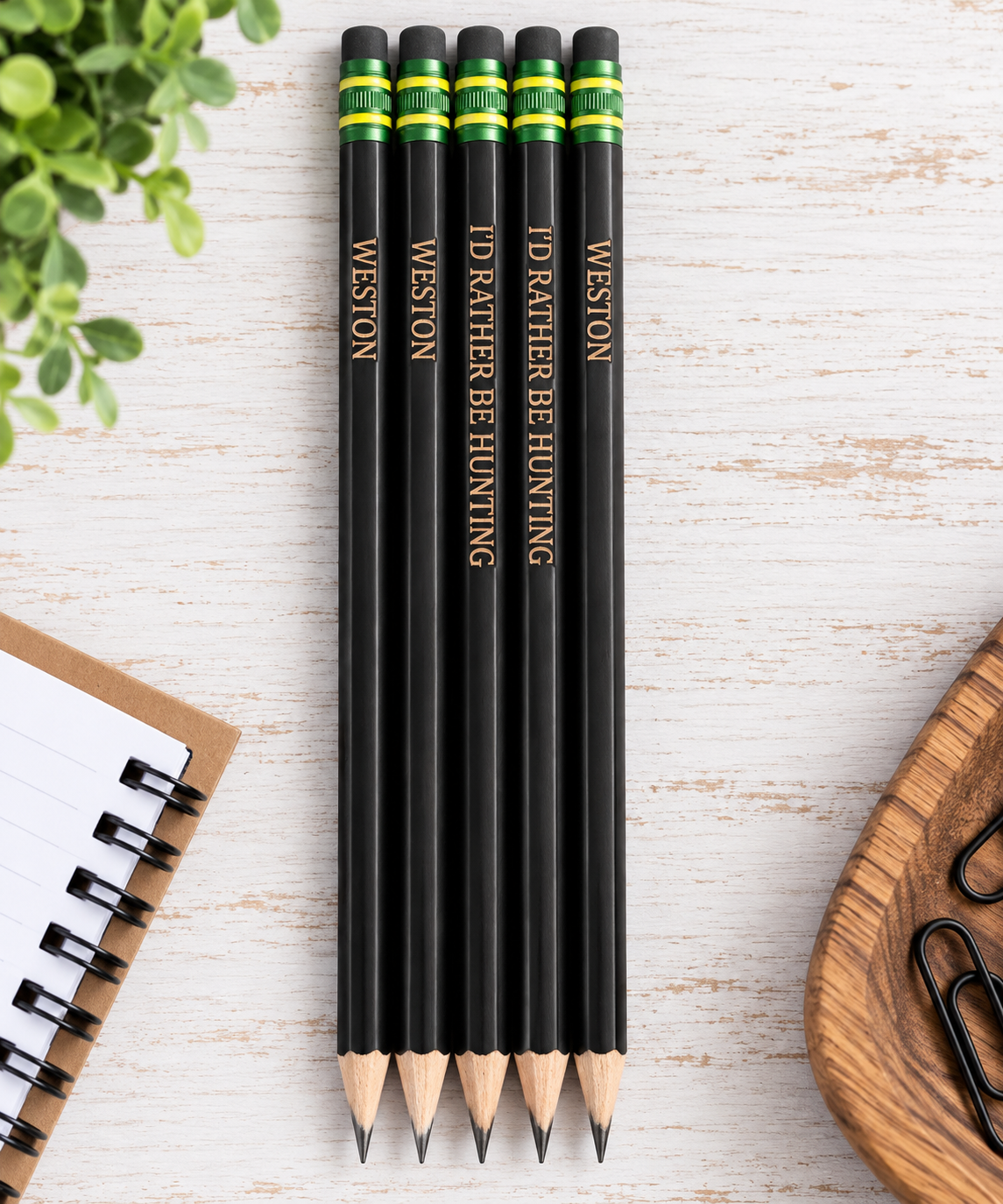 Personalized Engraved Pencils