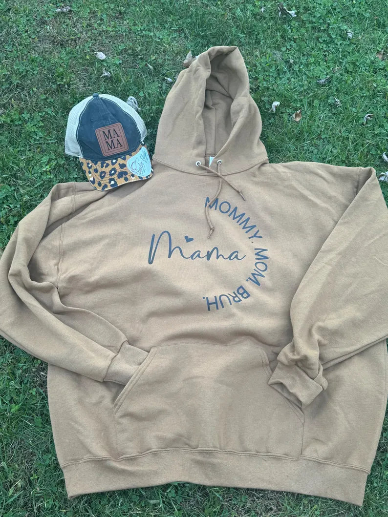 MAMA Mommy Mom Bruh Hoodie
