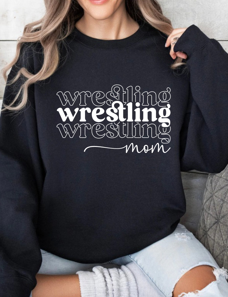 Wrestling Mom Crewneck