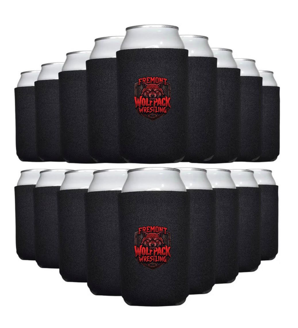 Wolfpack Wrestling Can Koozie