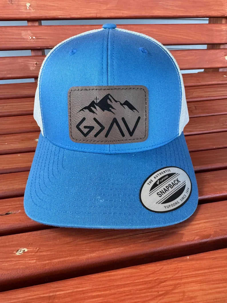 God is Greater than the Highs and the Lows Trucker Hat