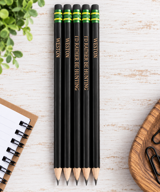 Personalized Engraved Pencils