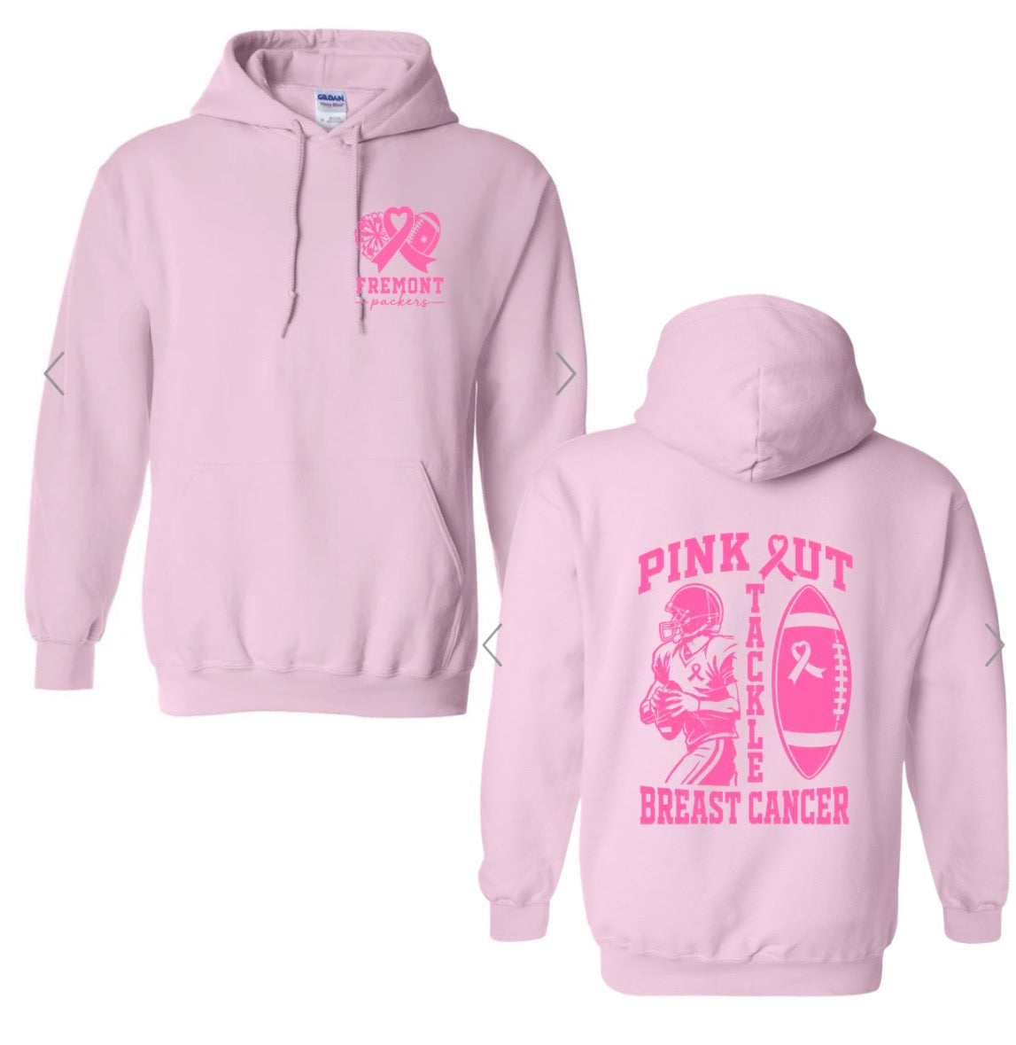 Tackle Breast Cancer -- Fremont Packers Pink Out